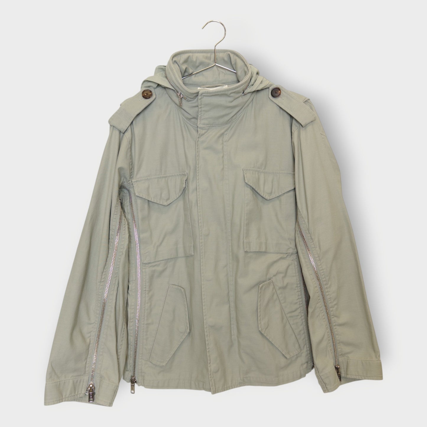 Zip Up Hooded Jacket