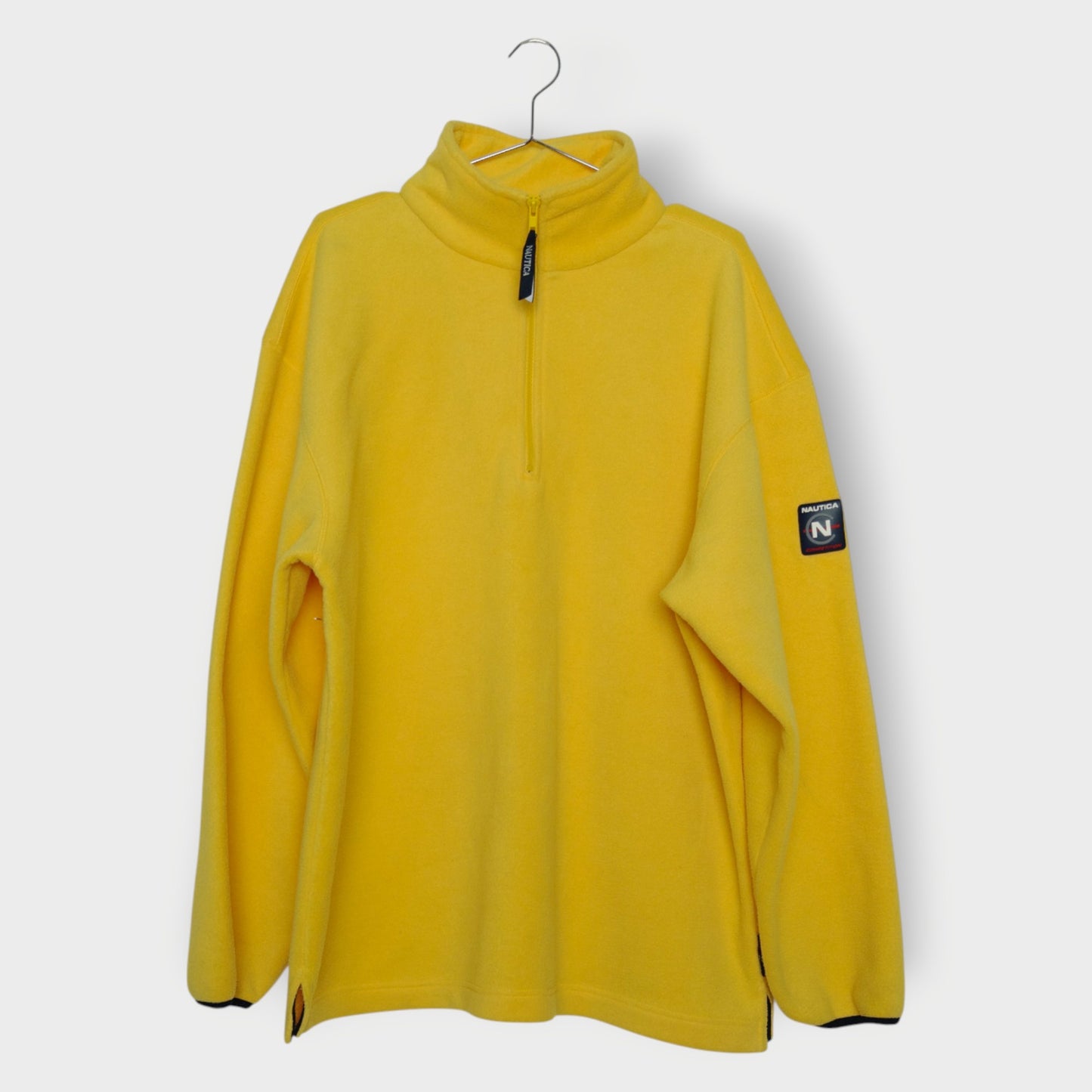 Fleece Zip Neck Jumper