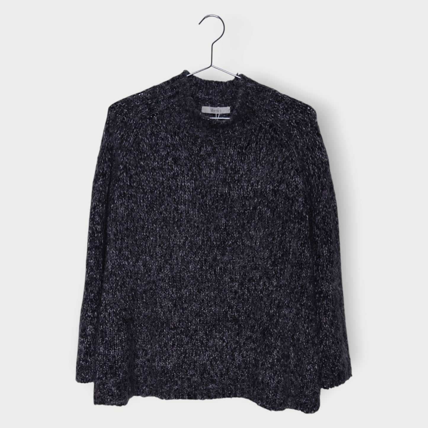 Mottled Mock Neck Knit Jumper