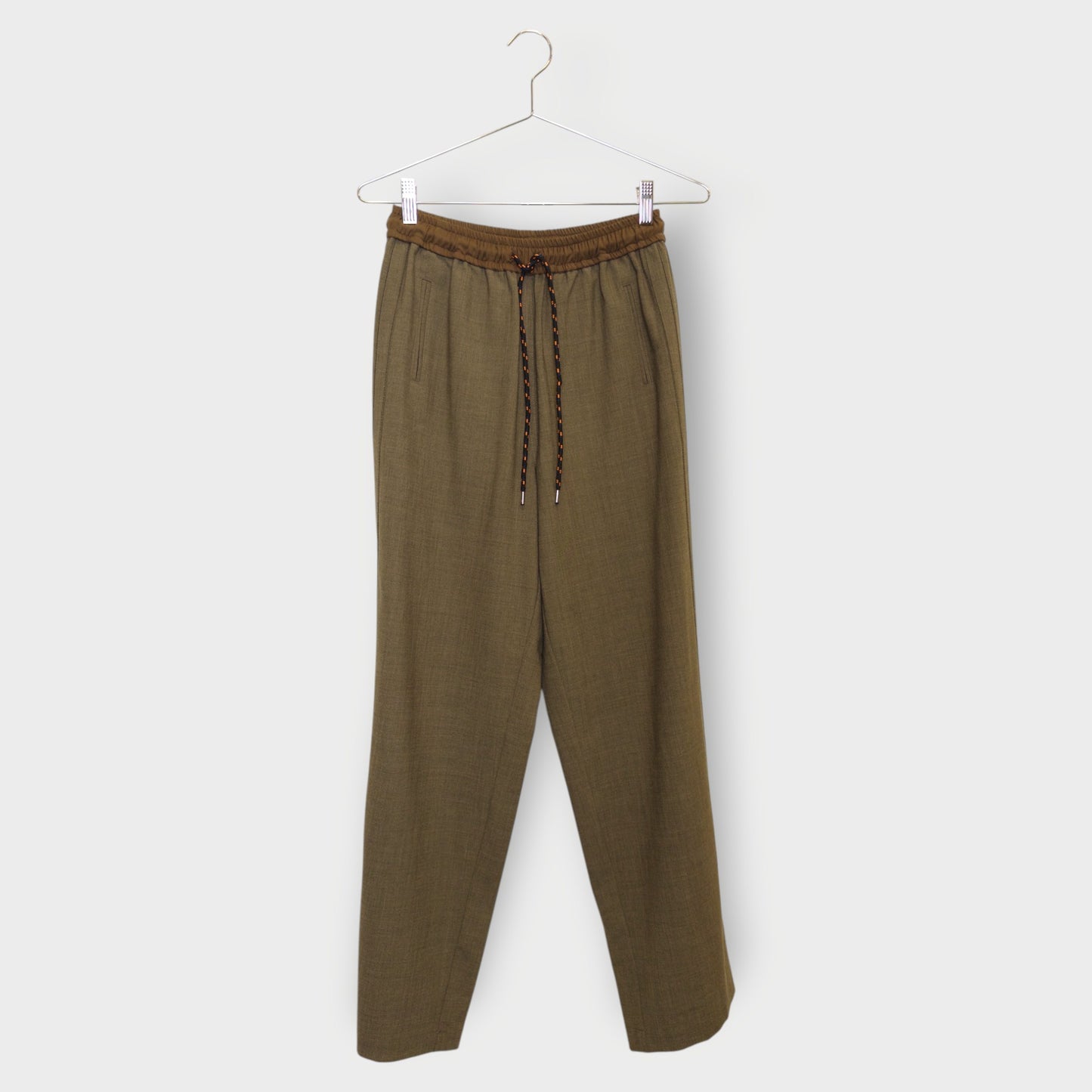 Brown Drawstring Pants