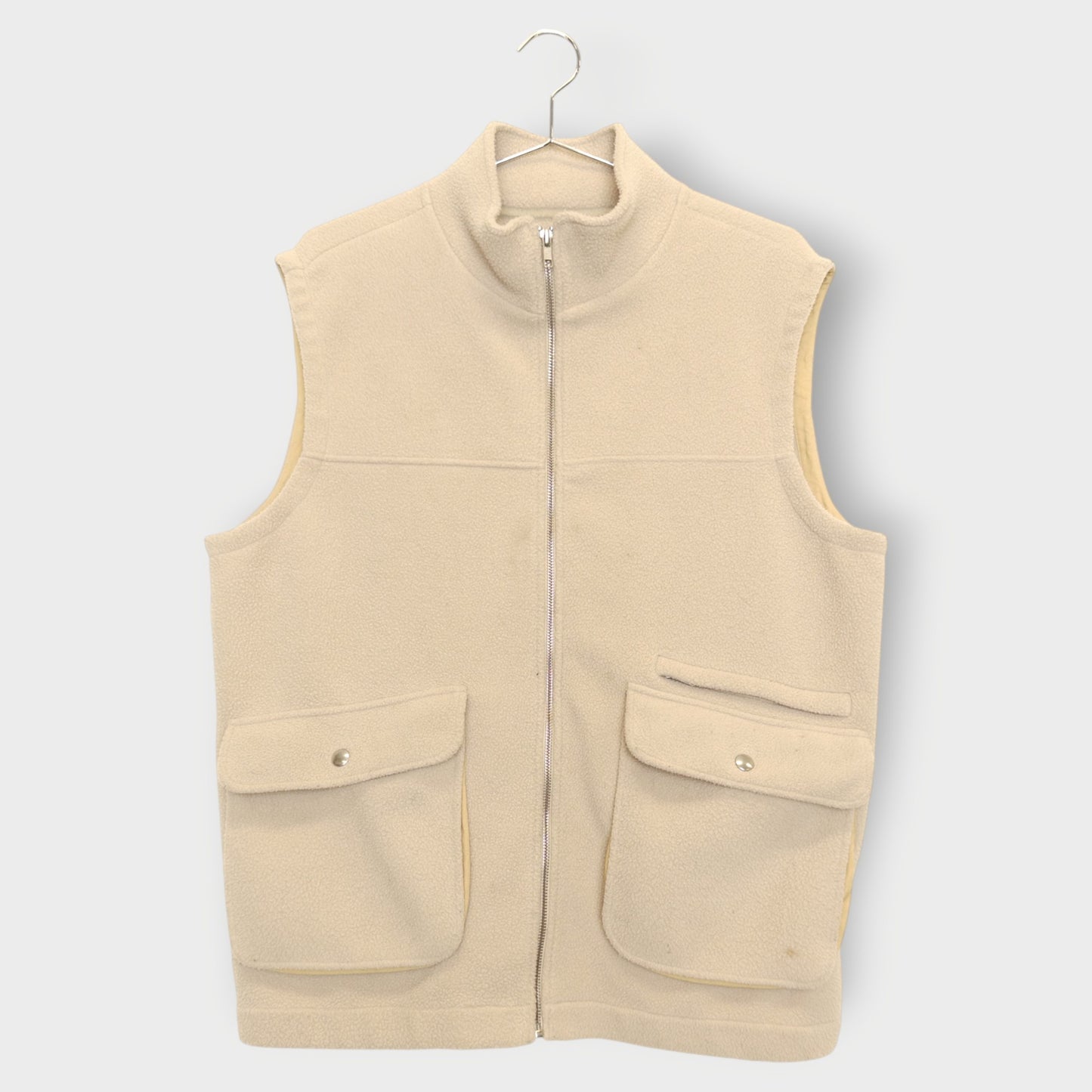 Fleece Mock Neck Vest