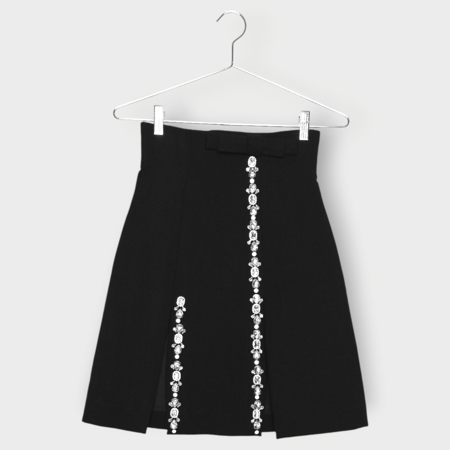 Diamanté Embellished Mini Skirt