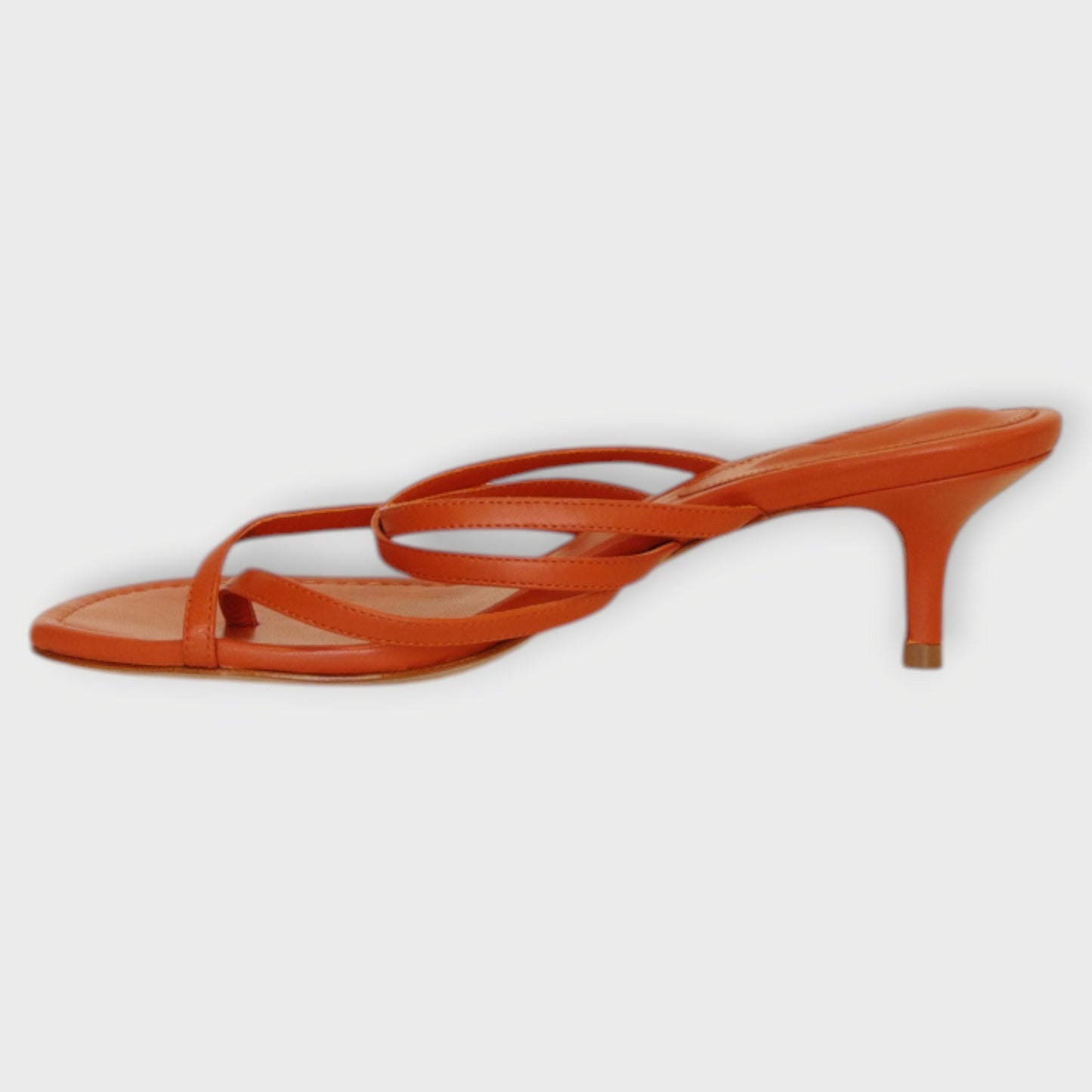 Strappy Kitten Heels