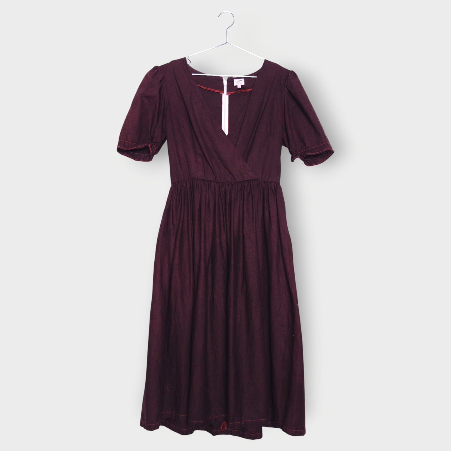 V Neck Maxi Dress