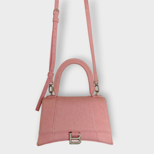 Denim Hourglass Bag