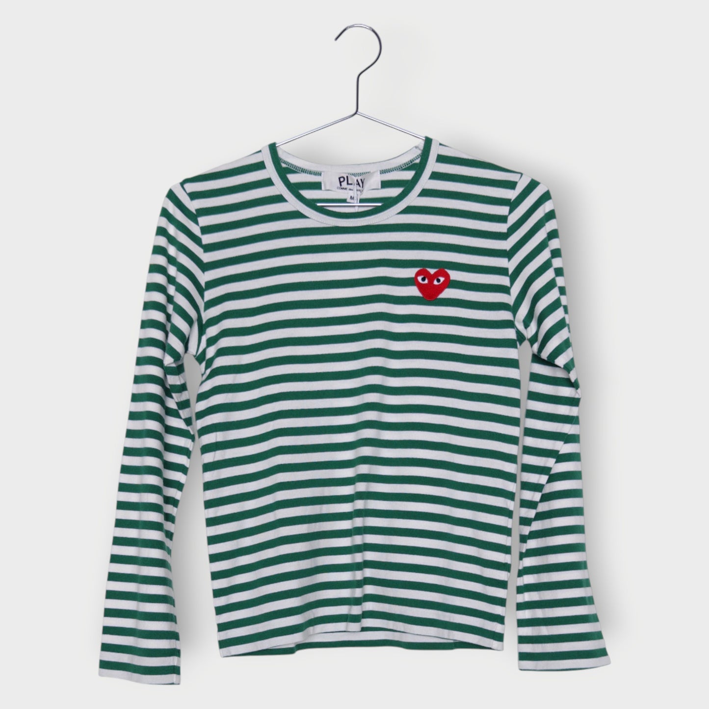 Stripe Heart Long Sleeve