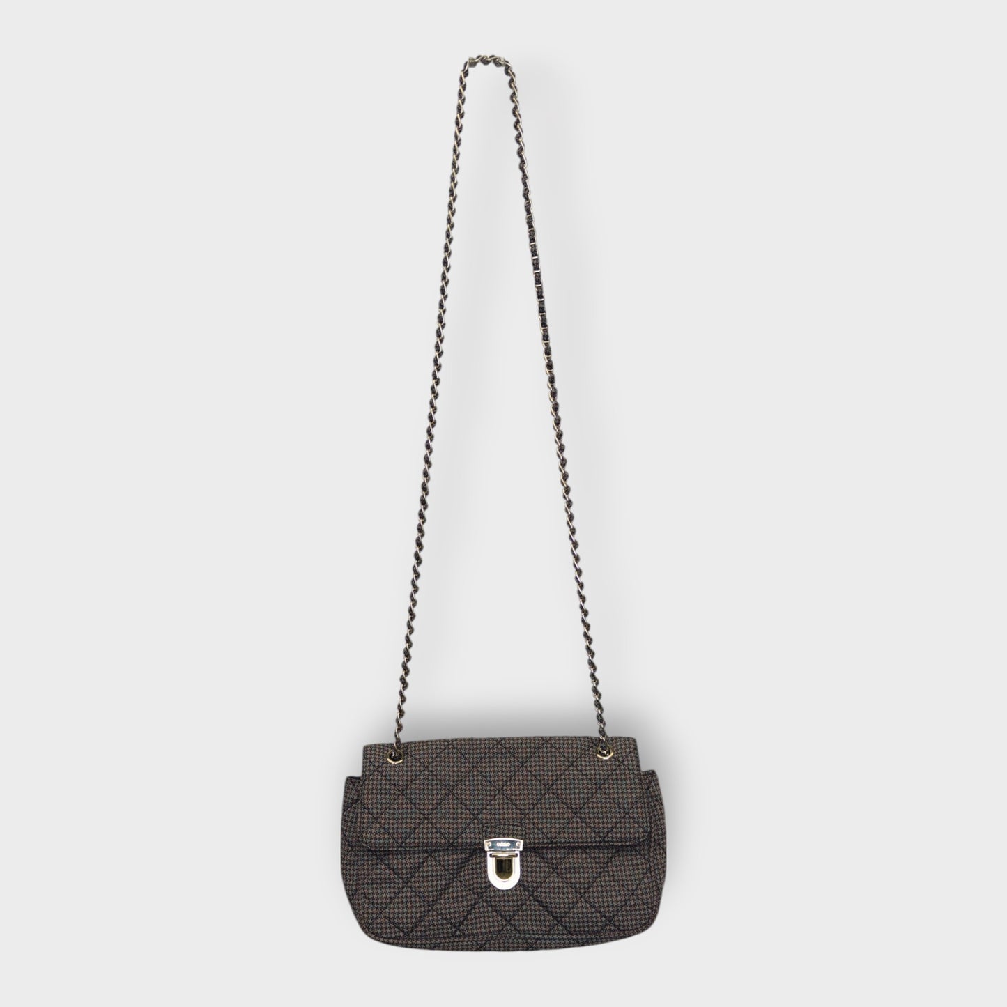 Tessuto Impuntu Chain-Link Bag