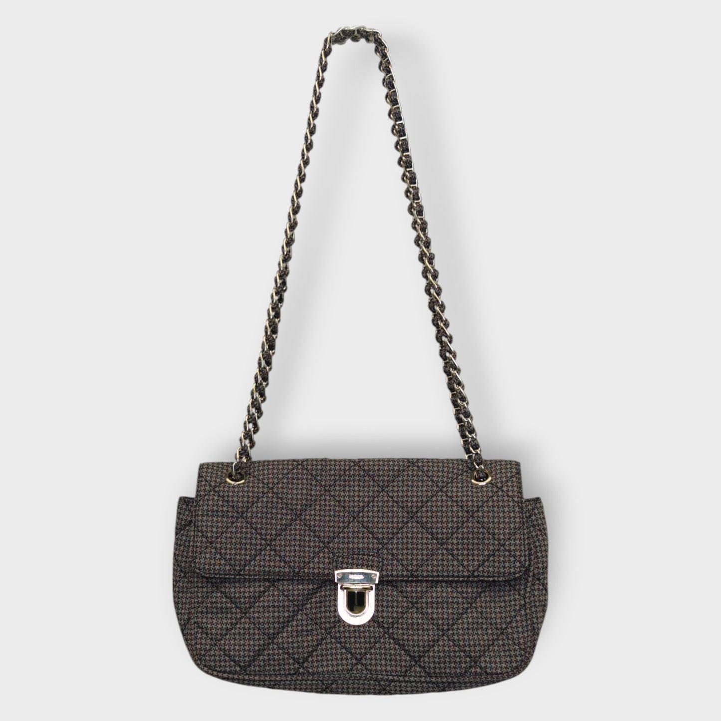 Tessuto Impuntu Chain-Link Bag