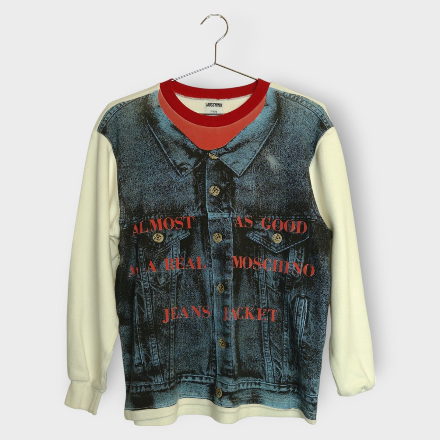 Trompe L'oeil Crew Neck Jumper