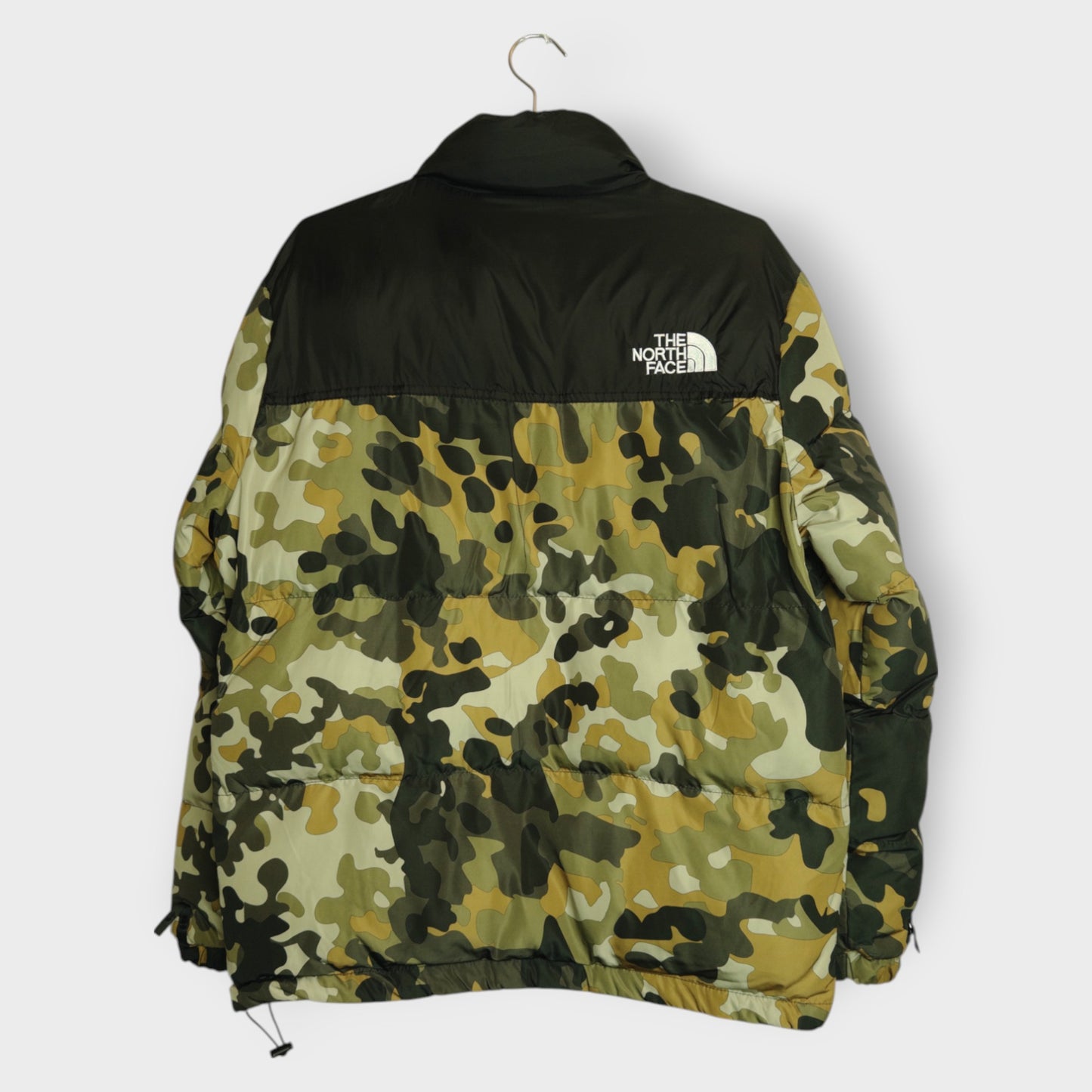Camo Nylon Puffer Coat