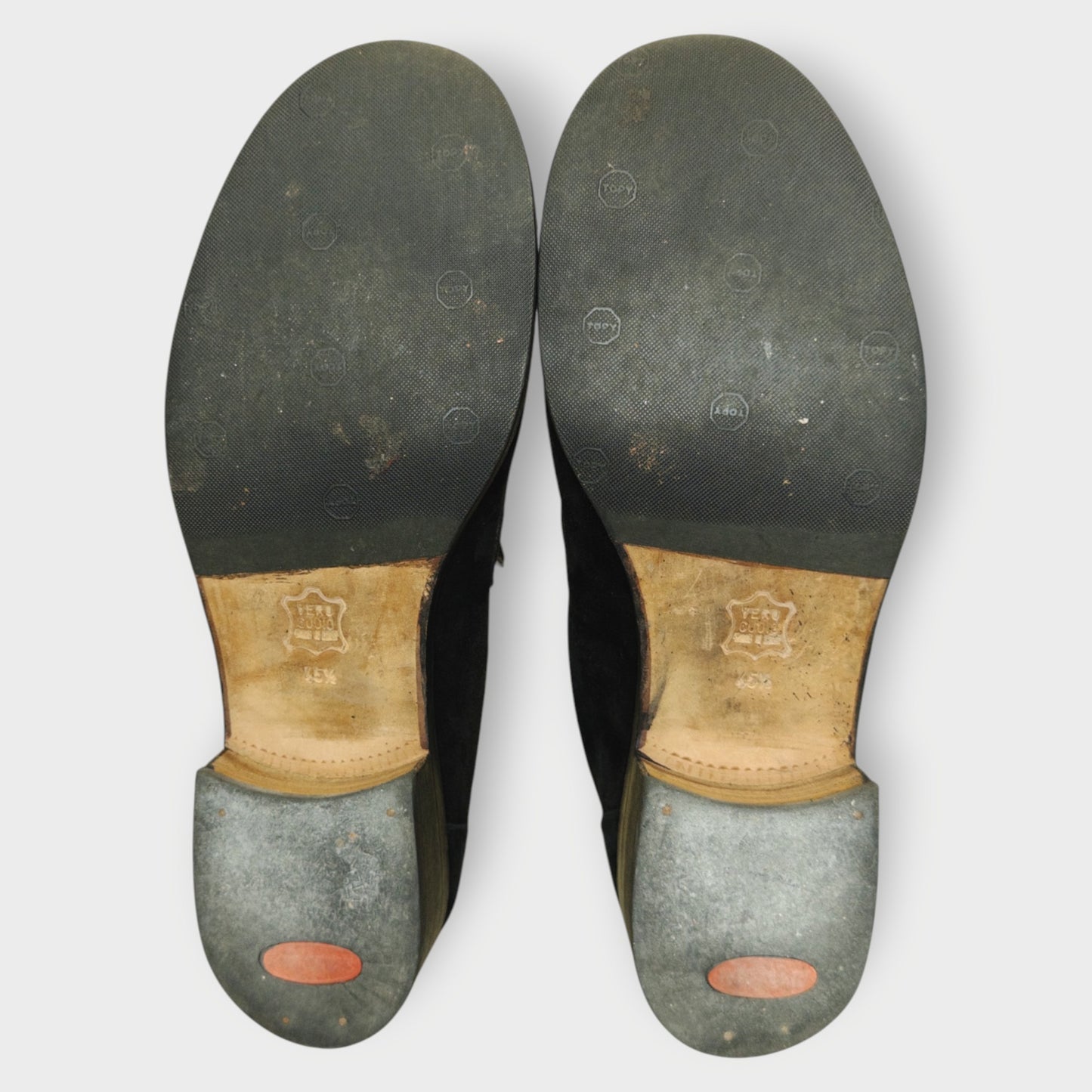 Suede & Pony Hair Square Toe Loafer