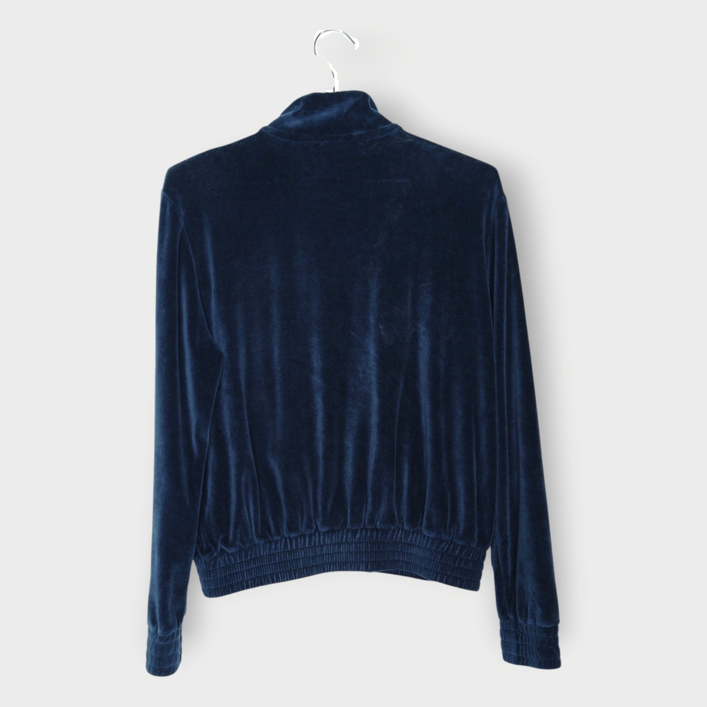 Velvet Piped Track Jacket