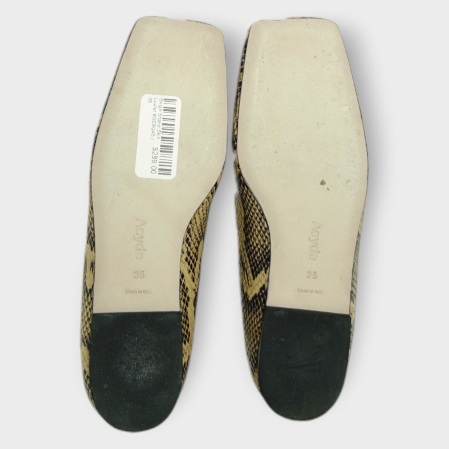 Snake Skin Loafer
