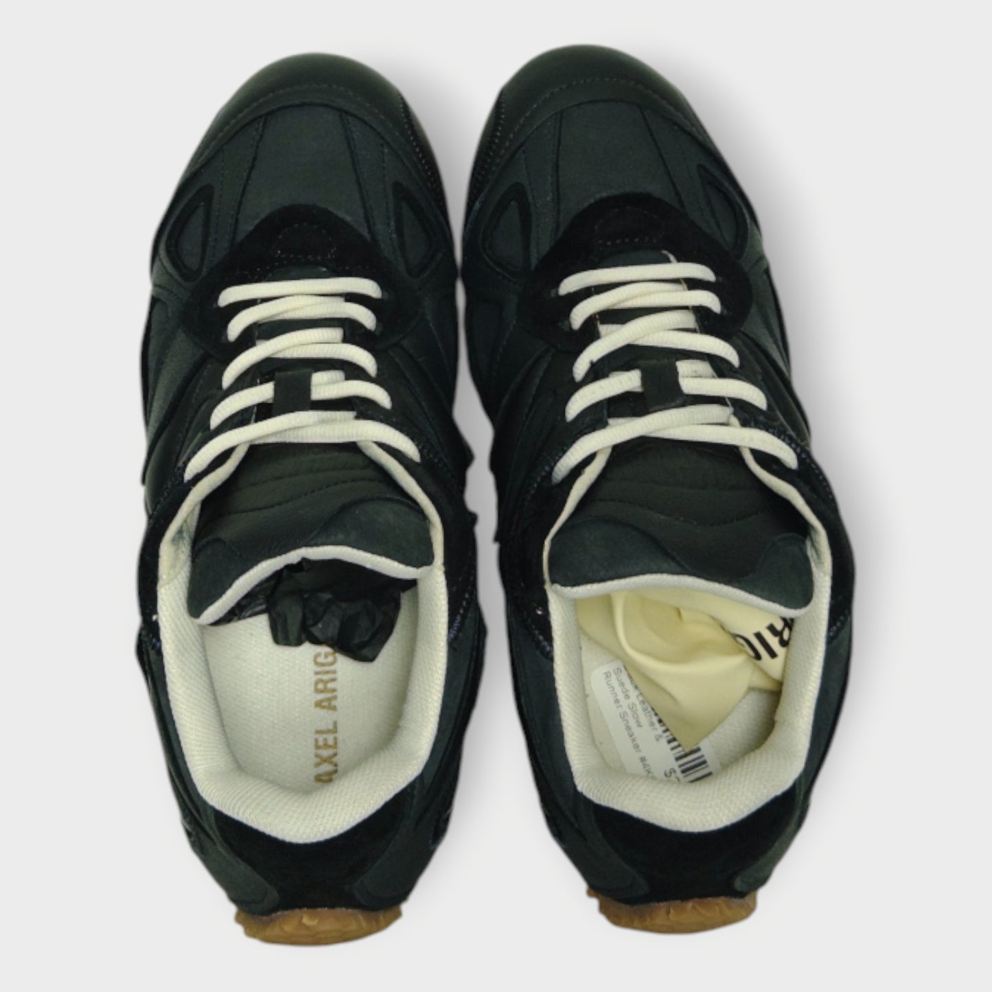 Leather & Suede Slow Runner Sneaker