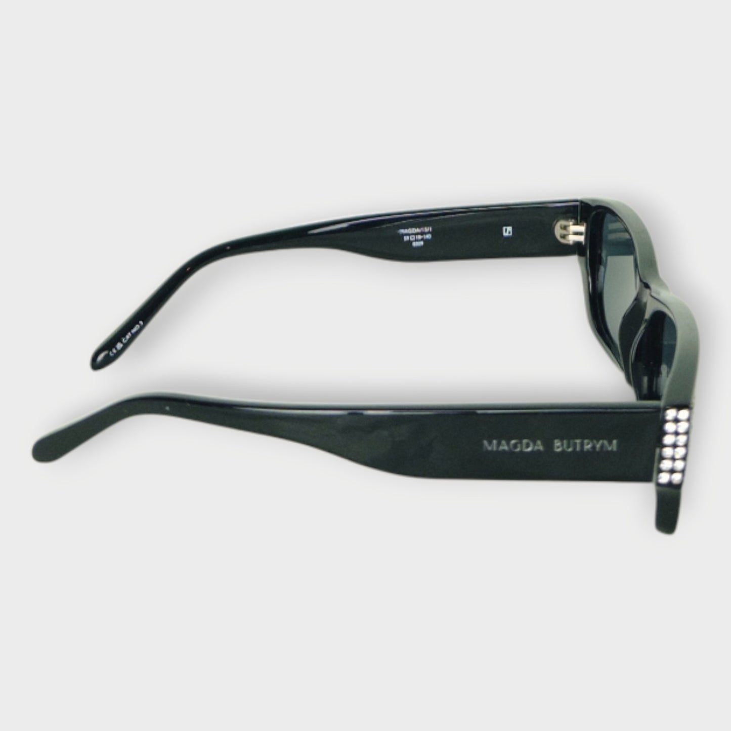 Diamante Rectangle Sunglasses