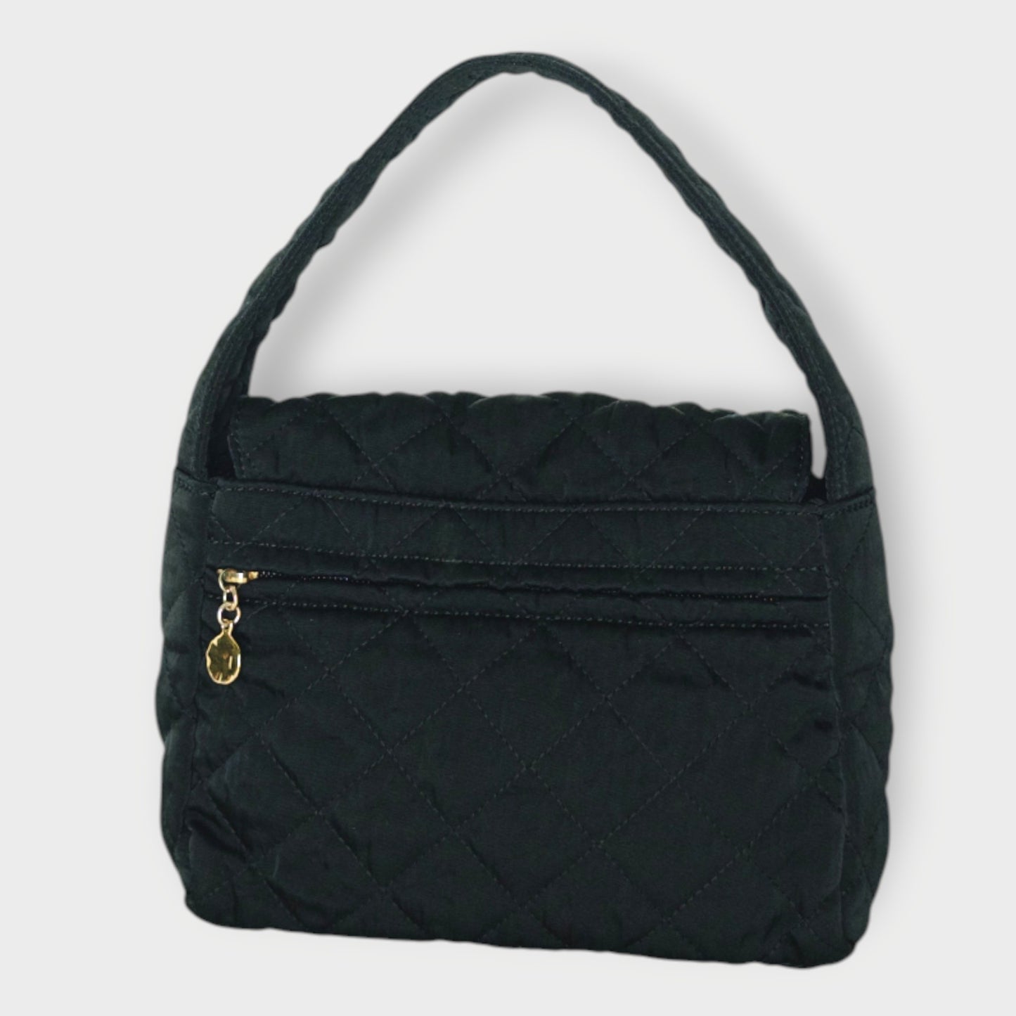 Quilted Nylon Shoulder Bag