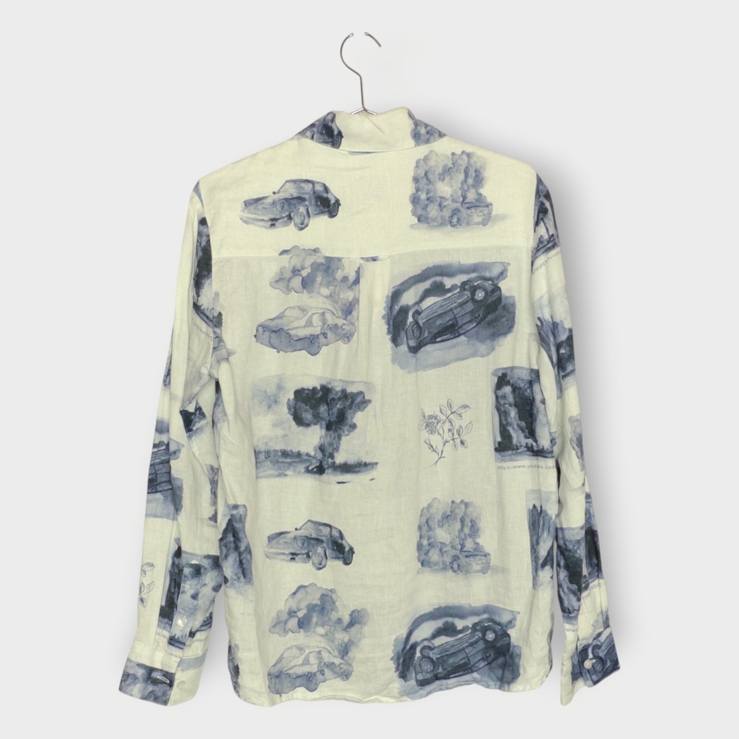 Watercolour Linen Shirt