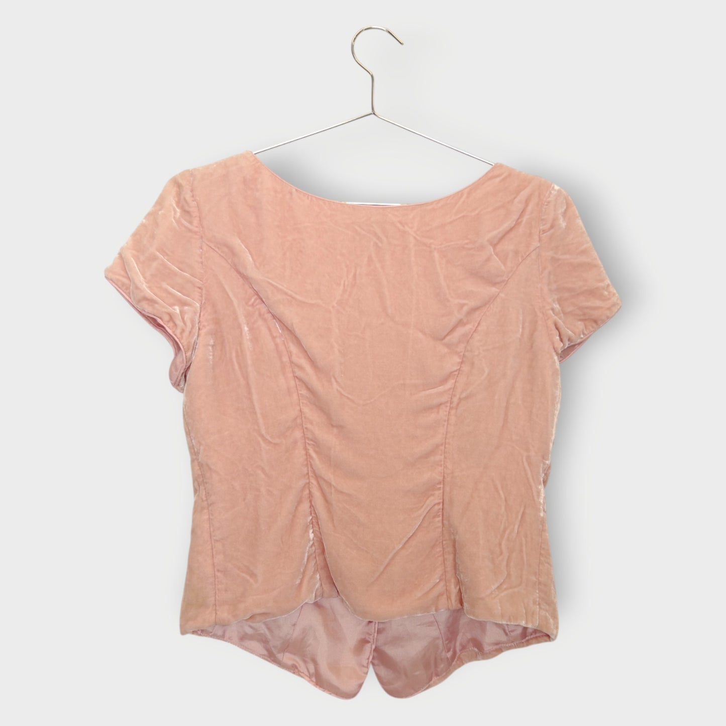 Velvet Corset Top