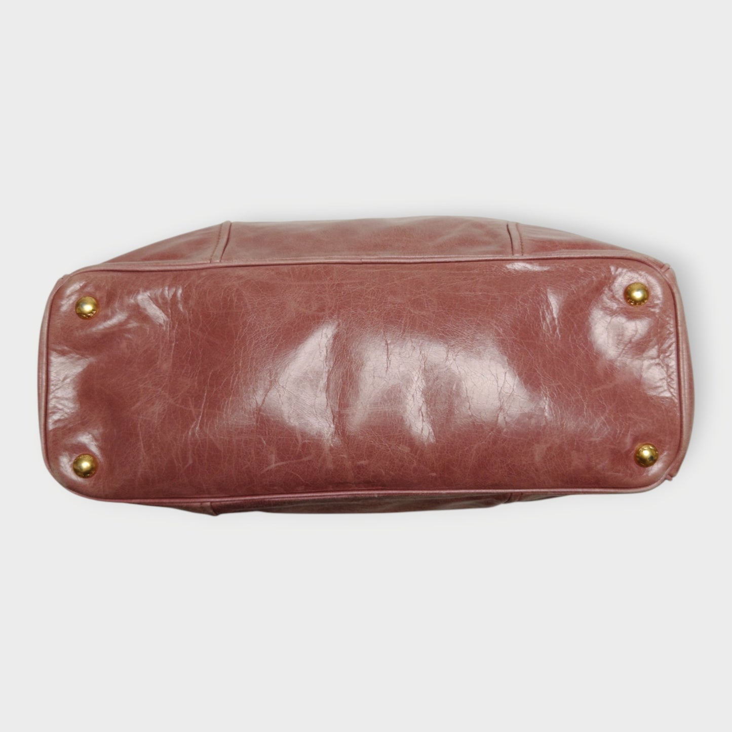 Vitello Shine Leather Tote
