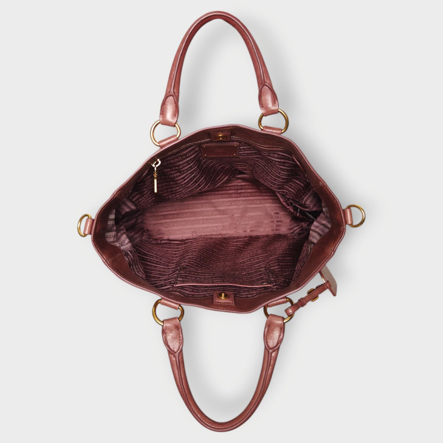 Vitello Shine Leather Tote