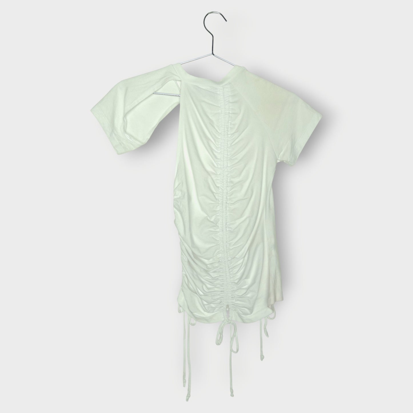 Ruched Cut Out Tee