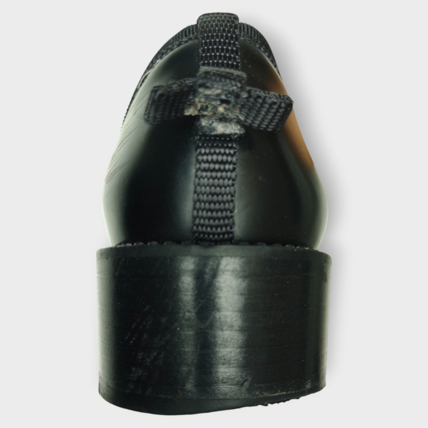Leather Diamanté Derby Shoe