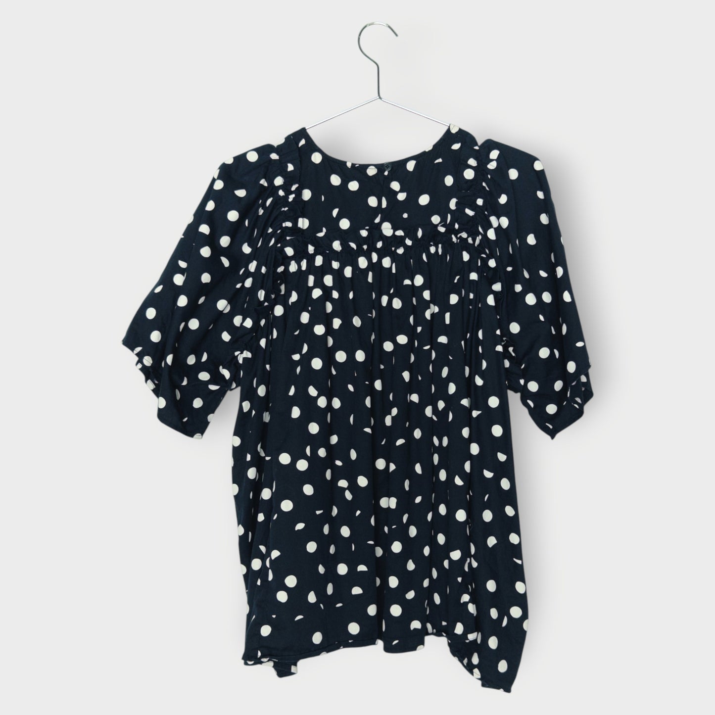 Polka Dot Smock Top