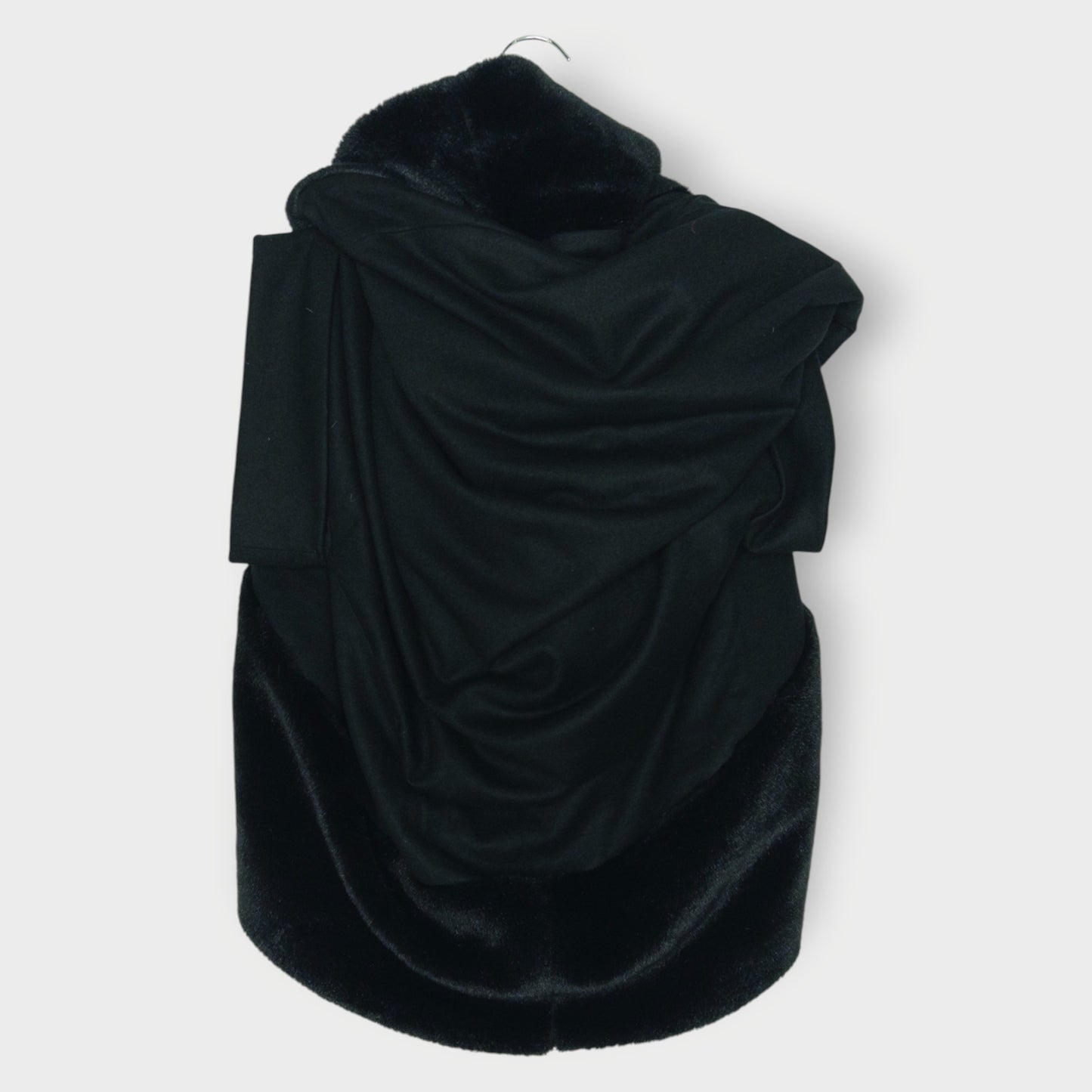 Fluffy Short Sleeve Jacket