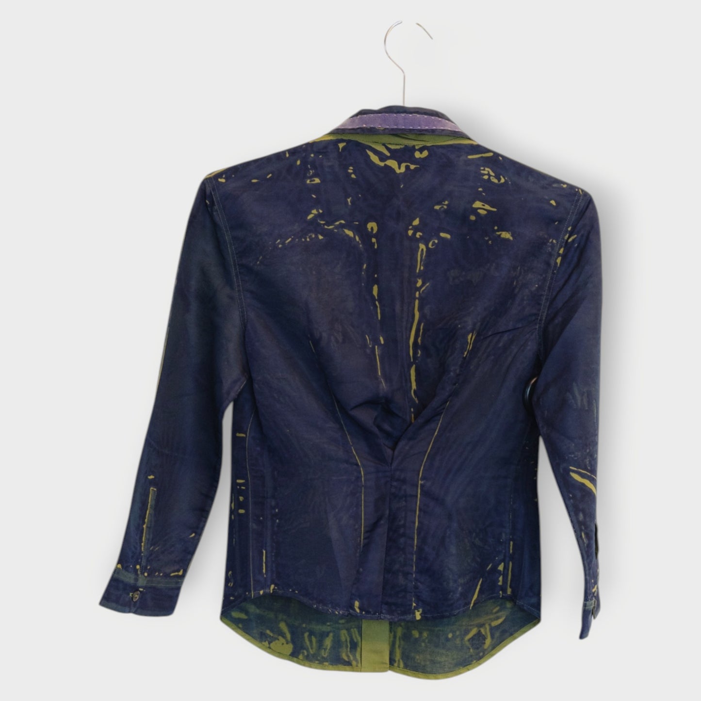 Silk Button Up Blouse