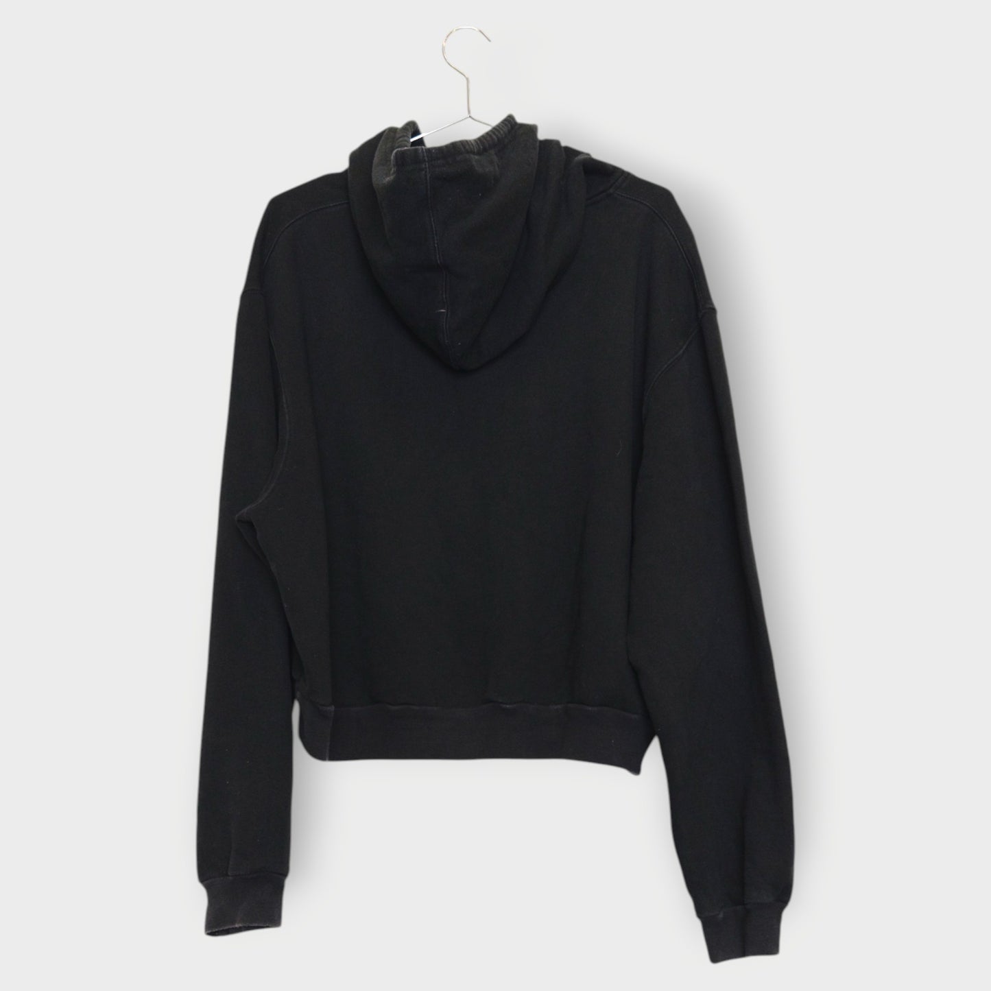 Embroidered Front Hooded Jumper