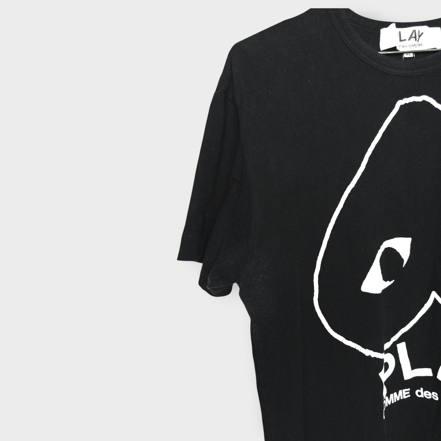 Large Upside Down Heart Logo Tee