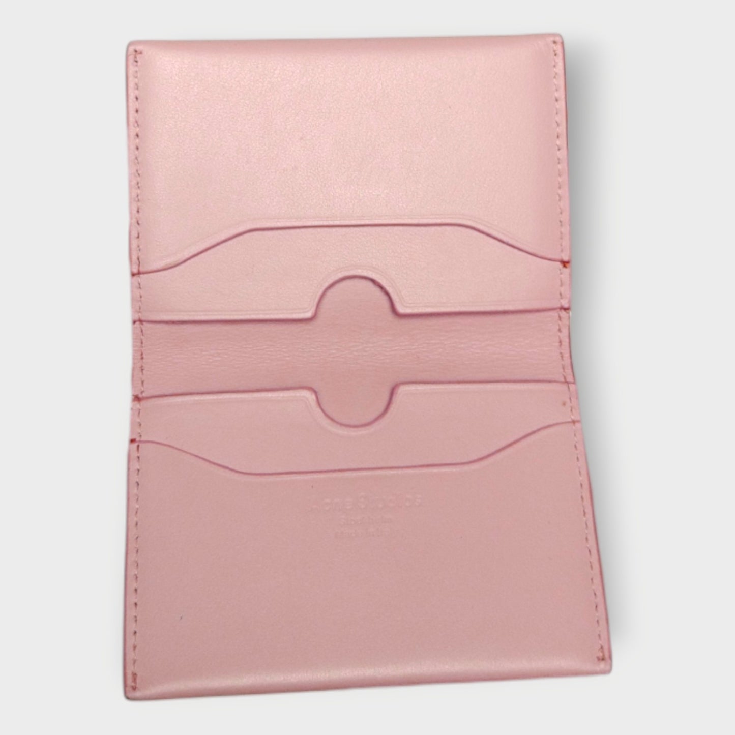 Leather Folded Card Wallet