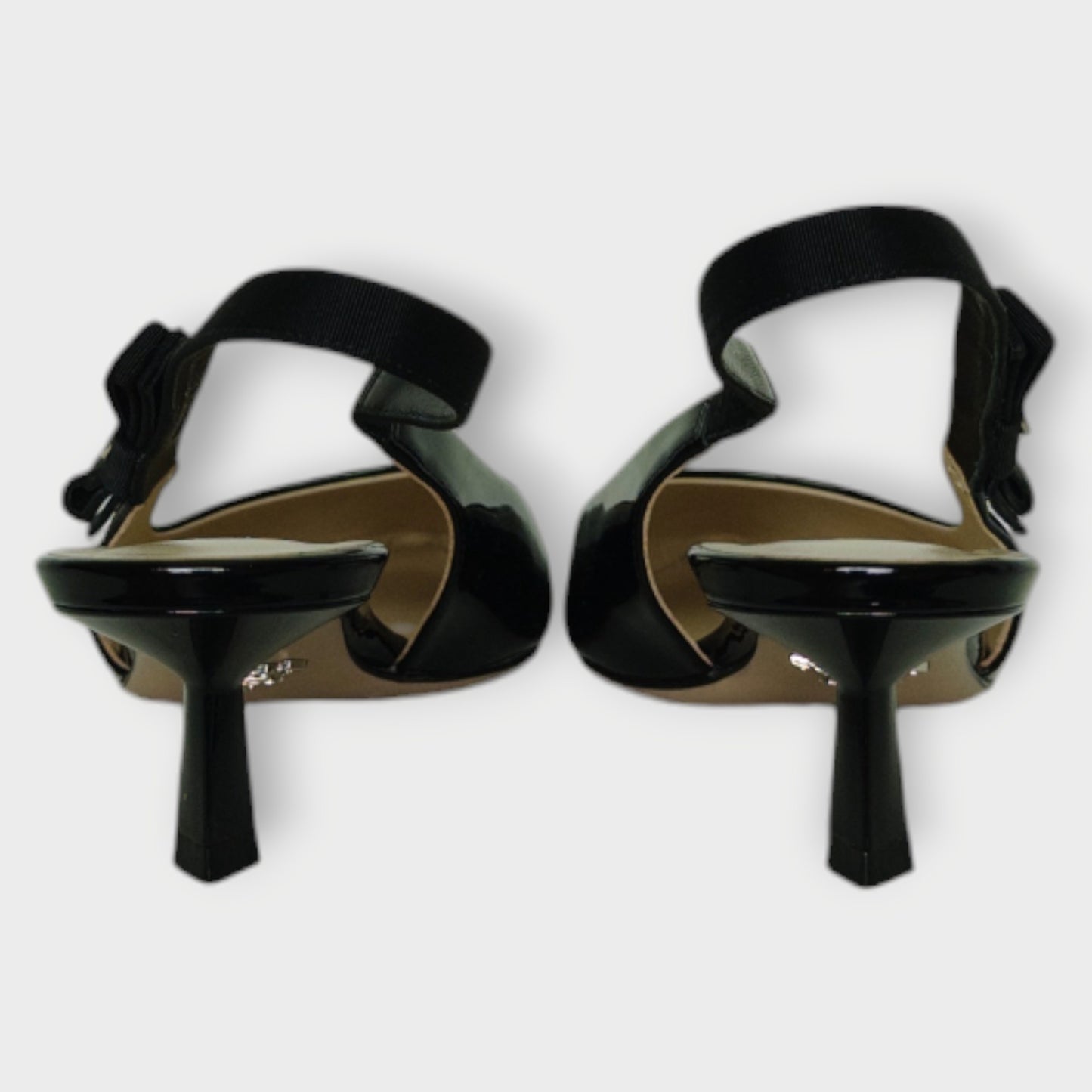 Patent Leather Sling Backs