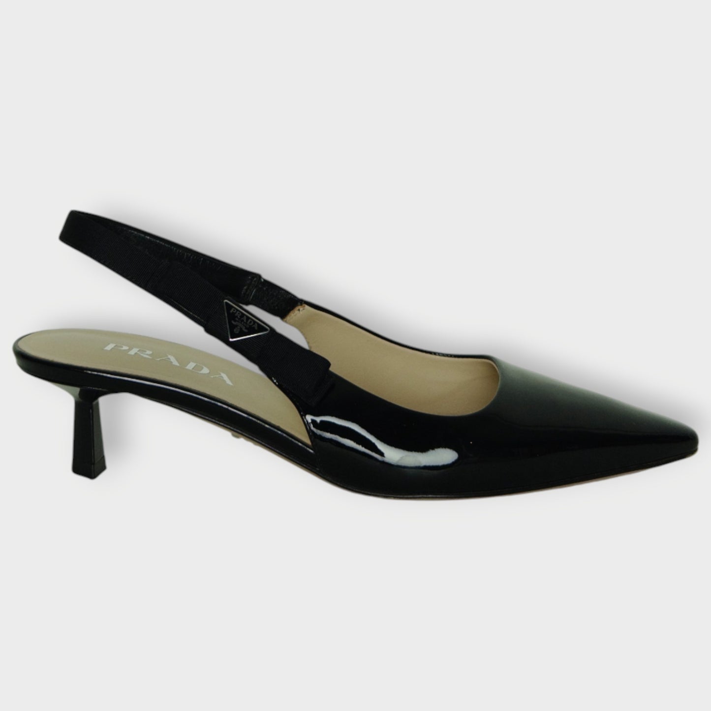 Patent Leather Sling Backs