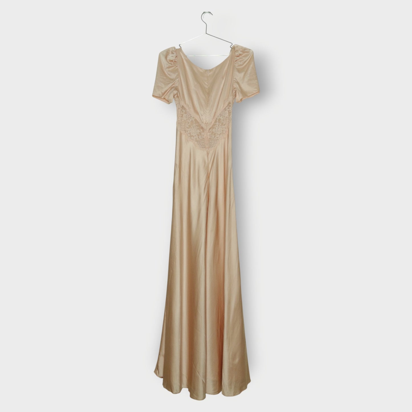 Satin Lace Rafaela Maxi Dress
