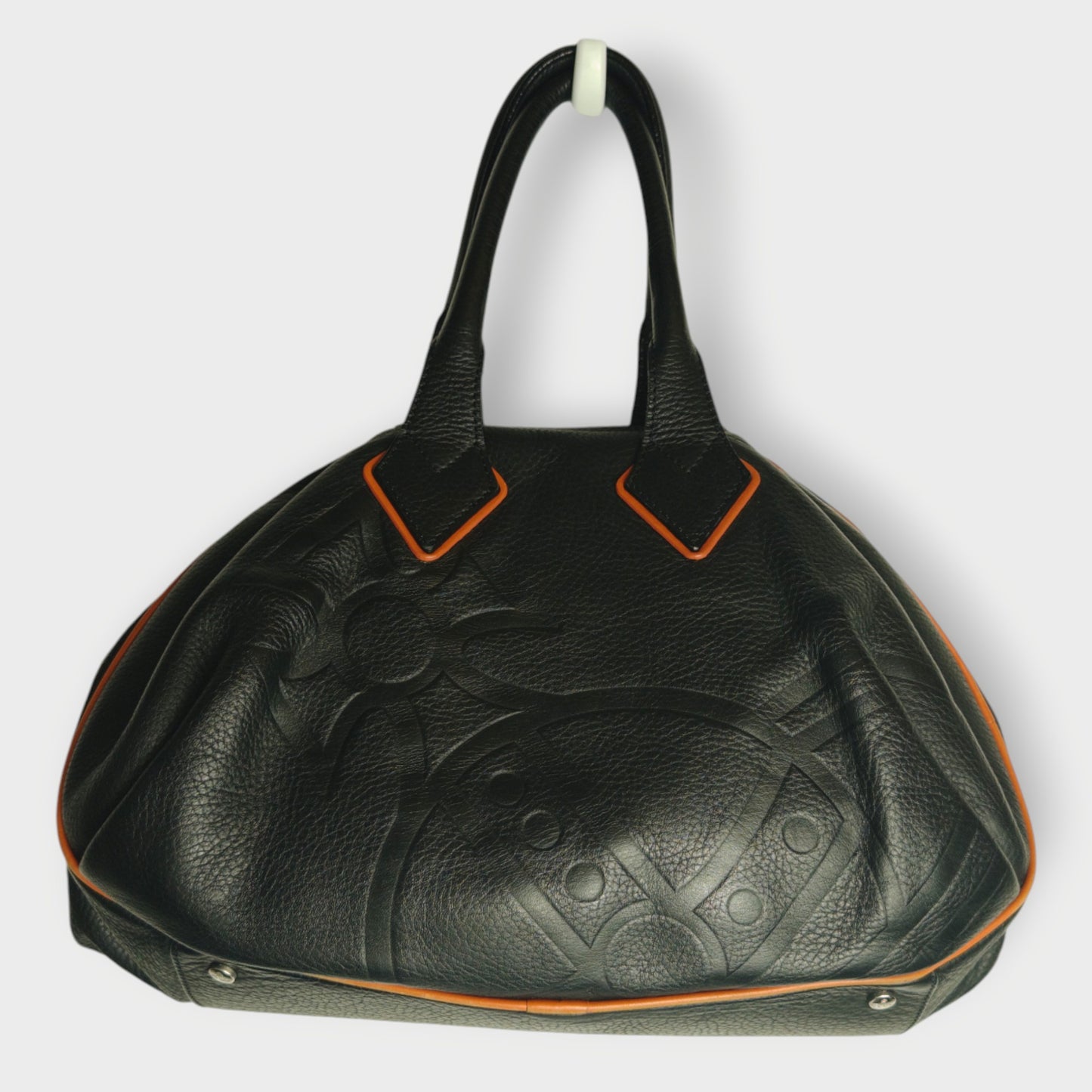 Leather Engraved Tote Bag