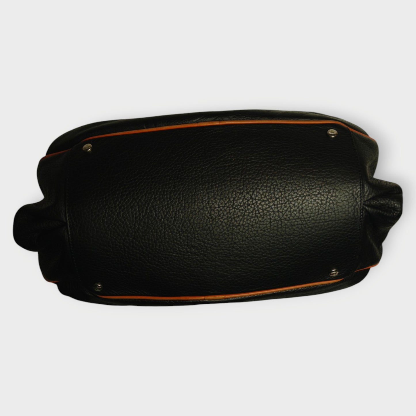Leather Engraved Tote Bag