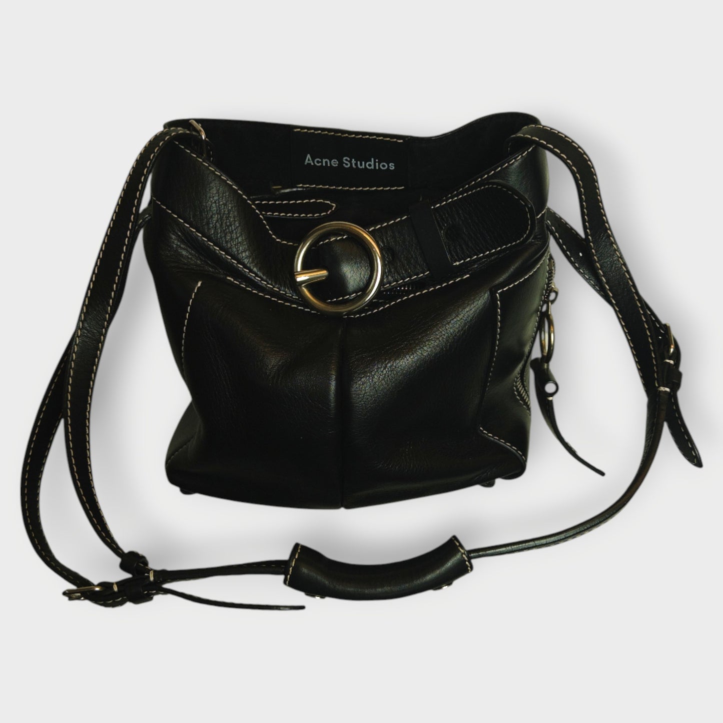 Leather Buckle Bag