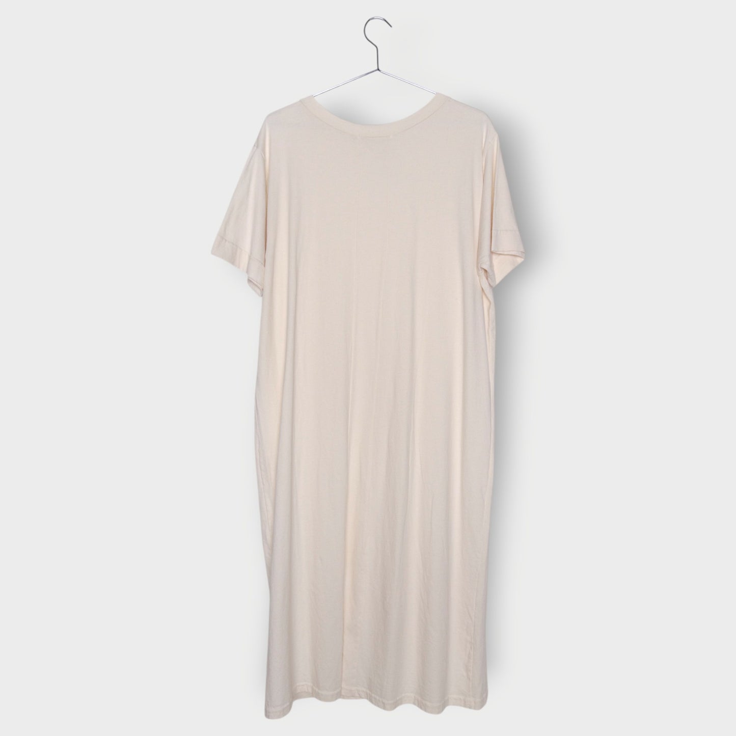 Beige Cotton Shirt Dress #3QWKA1