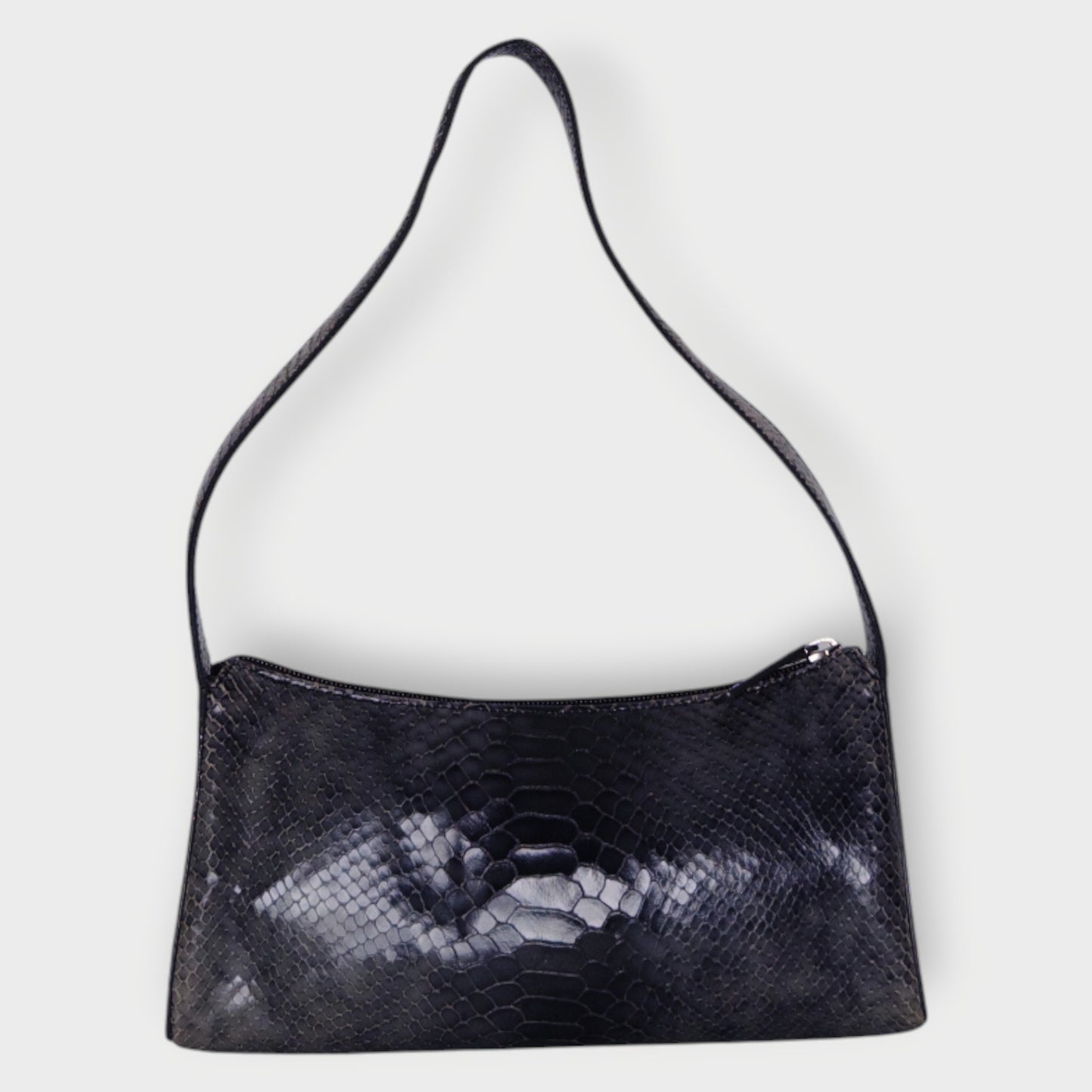 Reptile Leather Mini Shoulder Bag