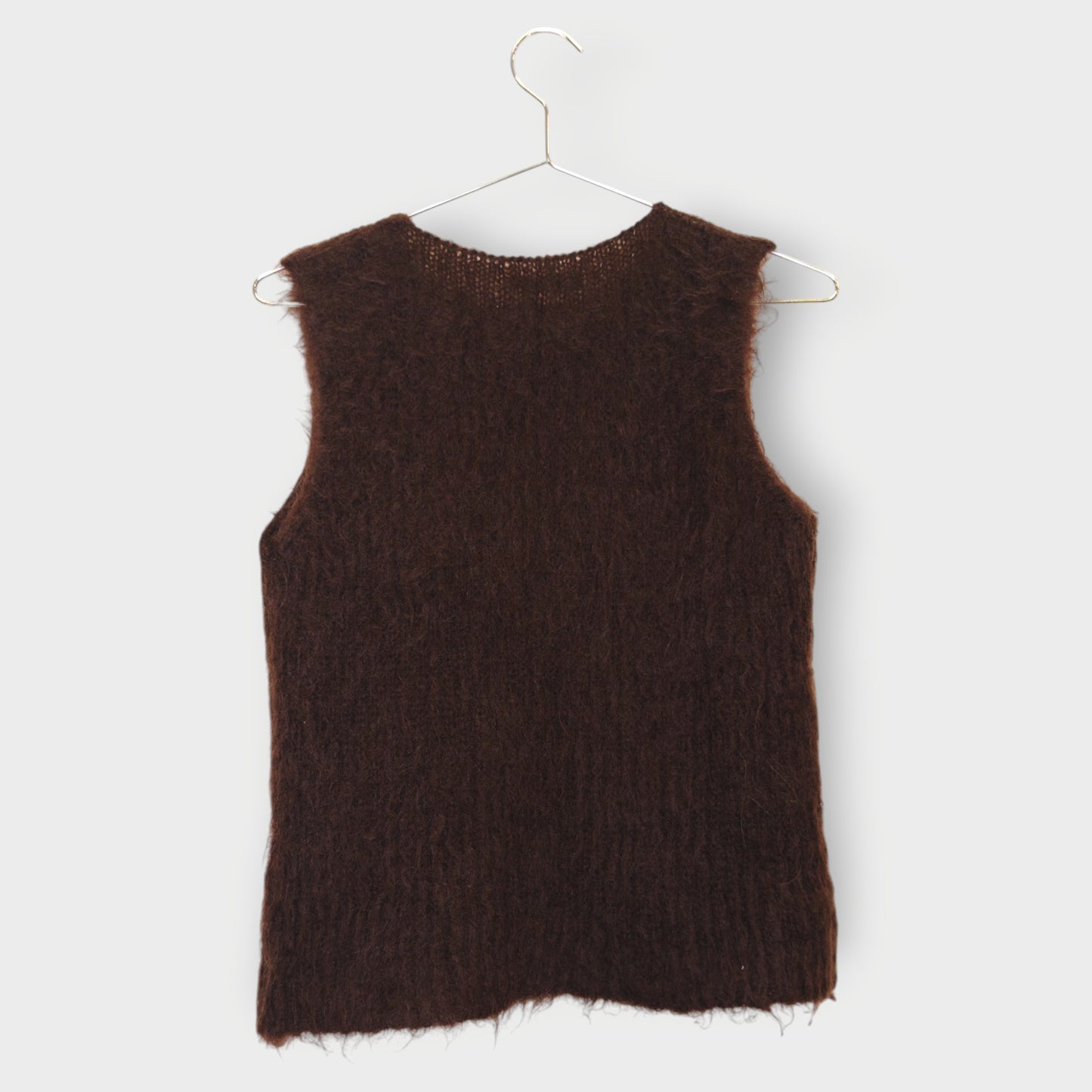 Mohair Wool Knit Vest
