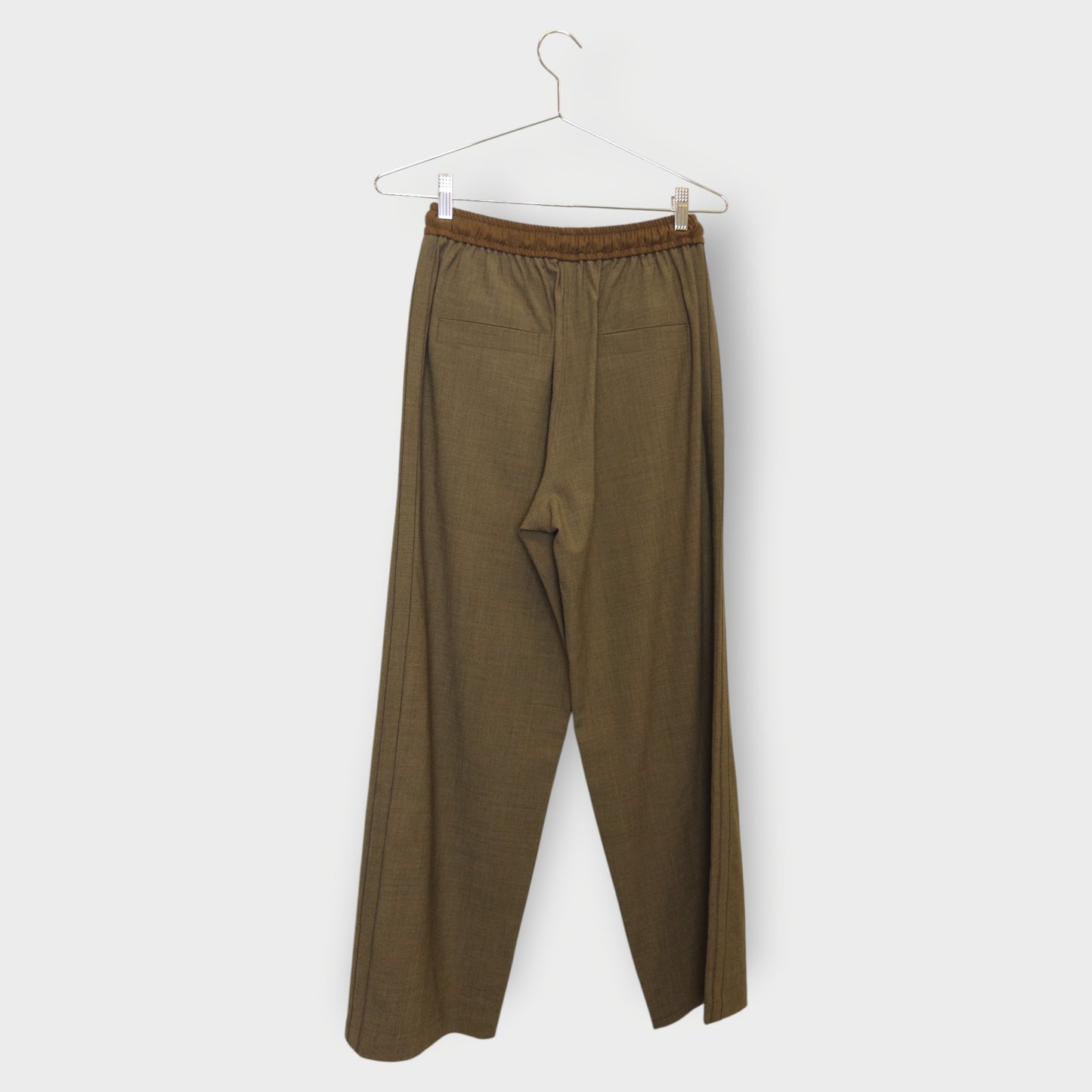 Brown Drawstring Pants
