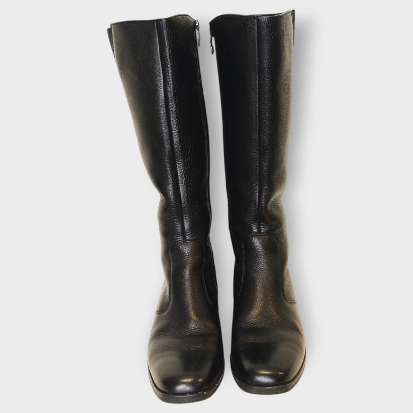Leather Knee High Boots