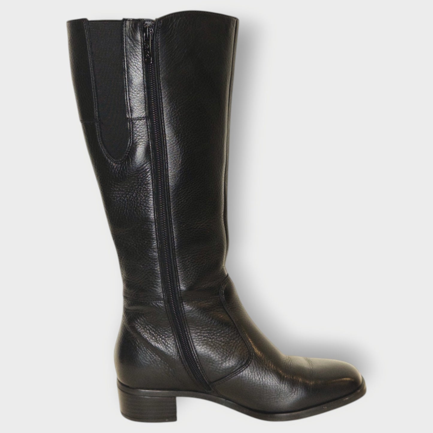 Leather Knee High Boots