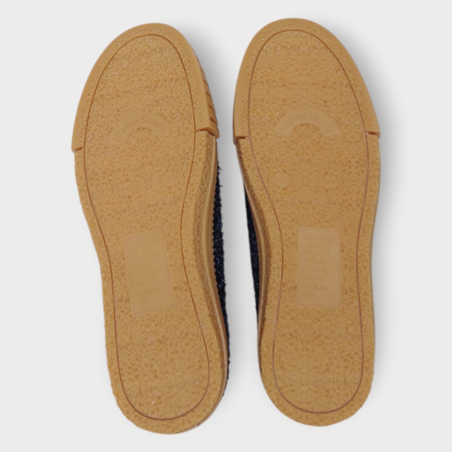 Textured Slip-On Mules