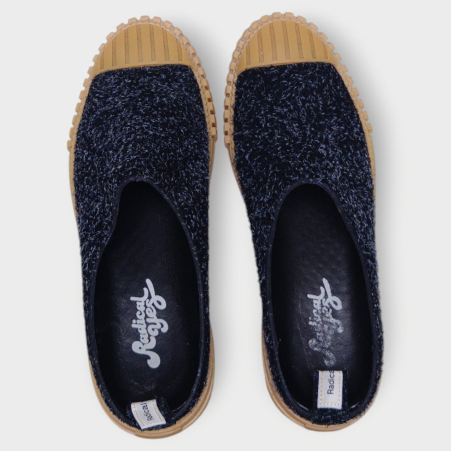 Textured Slip-On Mules