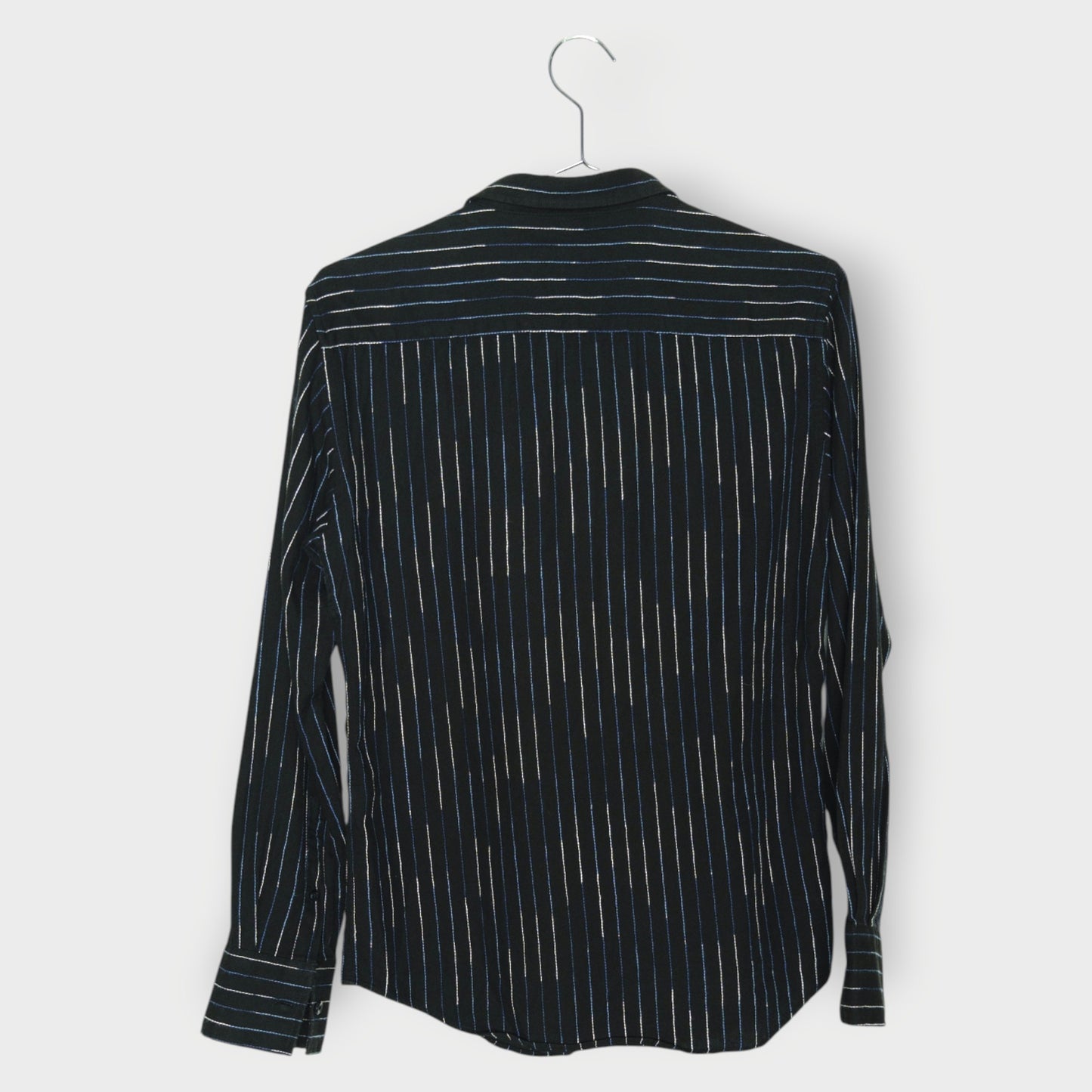 Pinstripe Floral Shirt