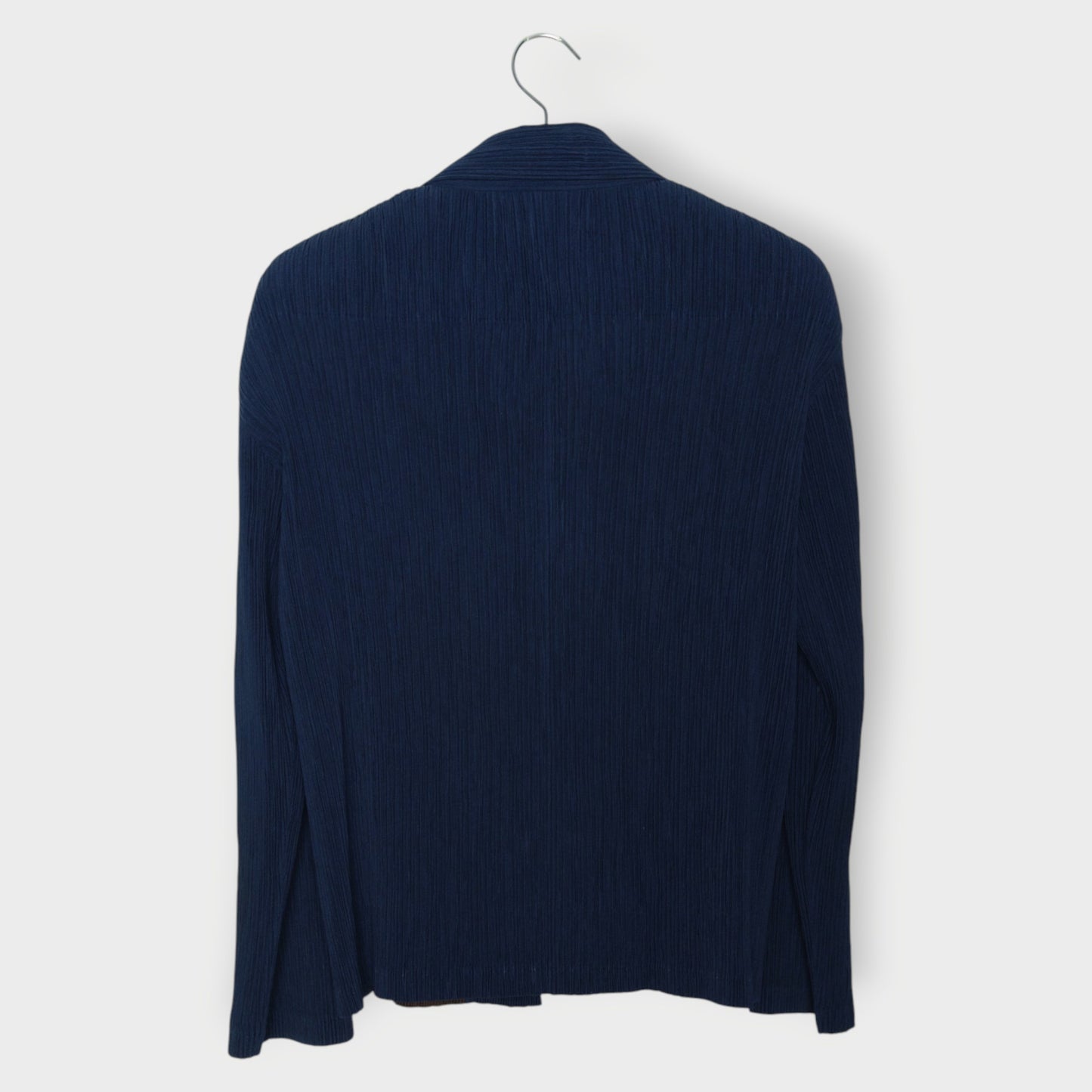 Pleat Cut Out Cardigan