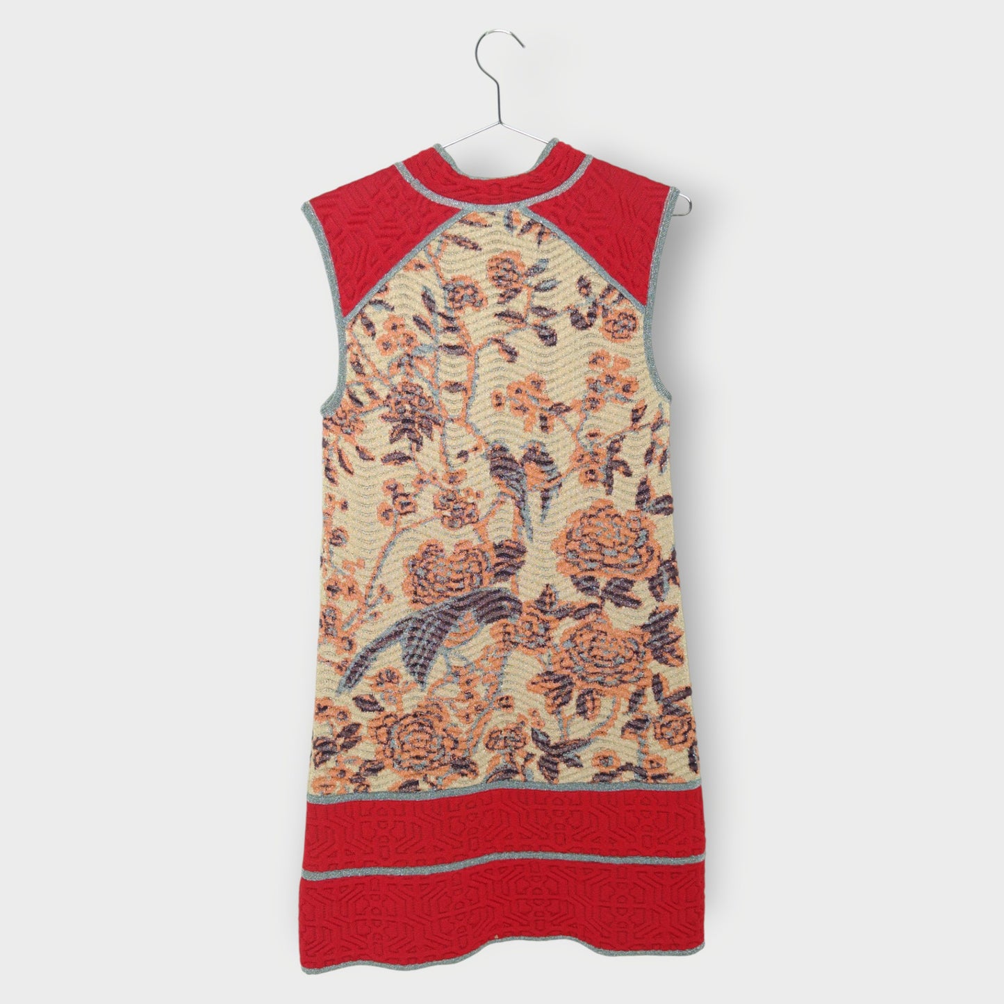 Lurex Mock Neck Dress
