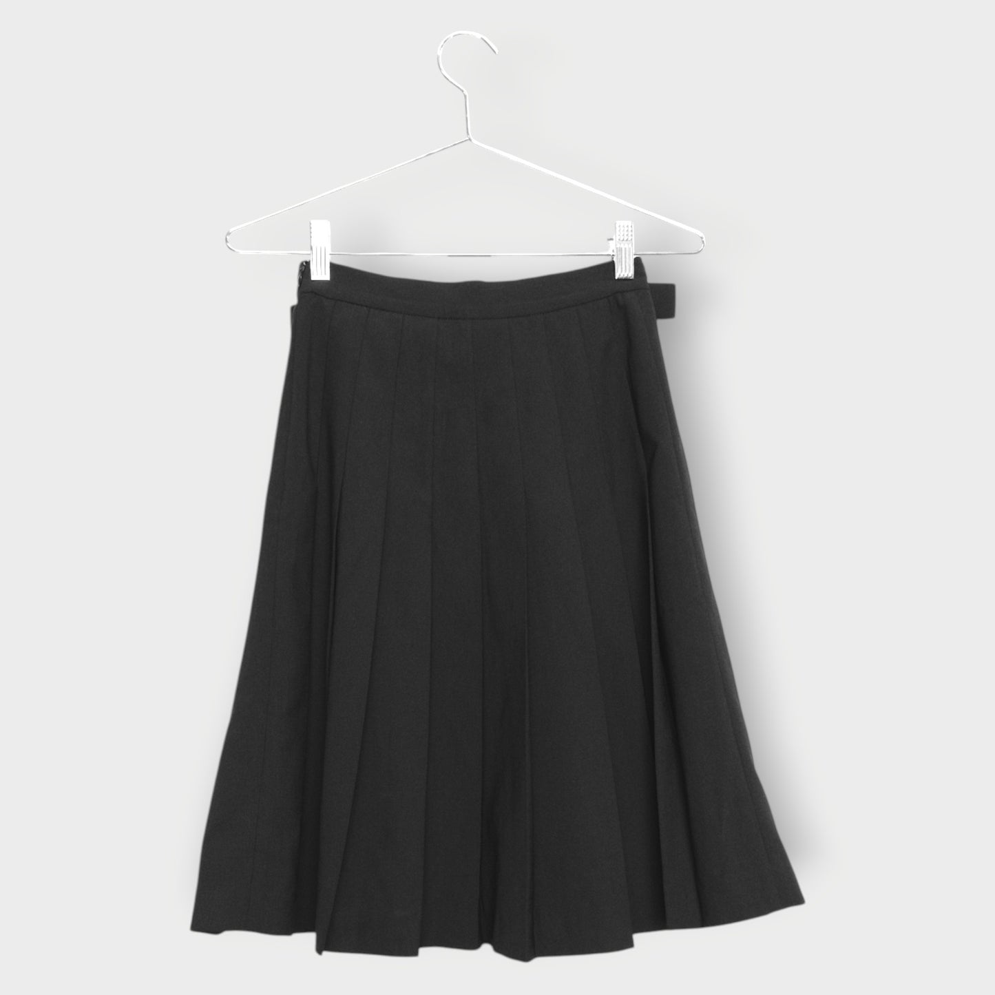 Pleat Mini Skirt